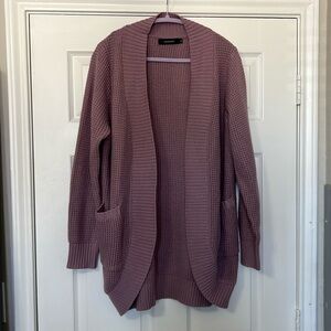 Cardigan. Light purple. XL